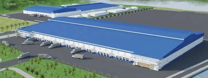 Kho Lạnh 5000pallets Mekong Logistic